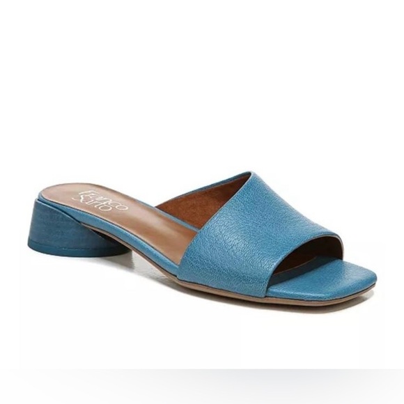 Franco Sarto Shoes - Franco Sarto Women's Leslie Sandals blue Leather Size 7.5m
